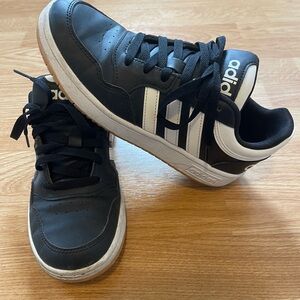 Black Adidas kids size 5.5